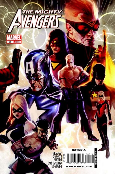 Comic Books Marvel Comics - Mighty Avengers 030 (Cond. FN) 21945 - Cardboard Memories Inc.