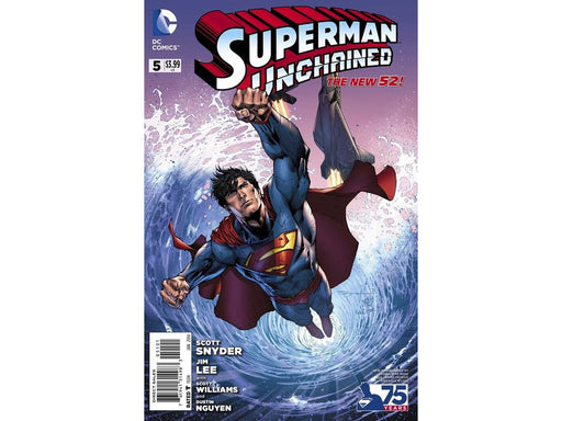 Comic Books DC Comics - Superman Unchained 005 (Cond. VF-) - 18218 - Cardboard Memories Inc.