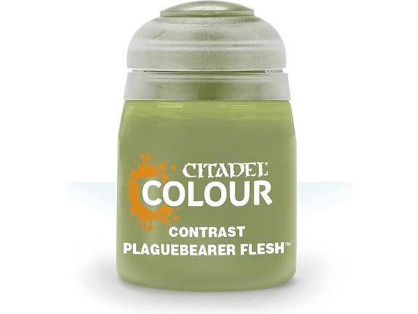 Paints and Paint Accessories Citadel Contrast Paint - Plaguebearer Flesh - 29-42 - Cardboard Memories Inc.