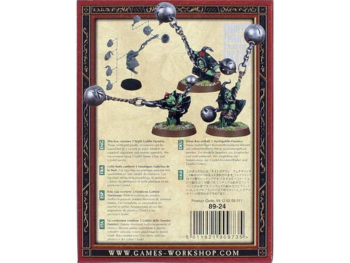 Collectible Miniature Games Games Workshop - Warhammer Fantasy - Orcs and Goblins - Night Goblin Fanatics - 89-24 - (2010 Production) - Cardboard Memories Inc.