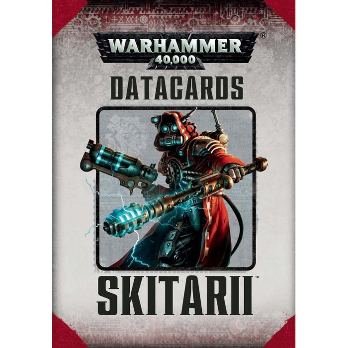 Collectible Miniature Games Games Workshop - Warhammer 40K (7th Edition) Data Cards - Skitarii - 59-02-60 - OUT OF PRINT - Cardboard Memories Inc.