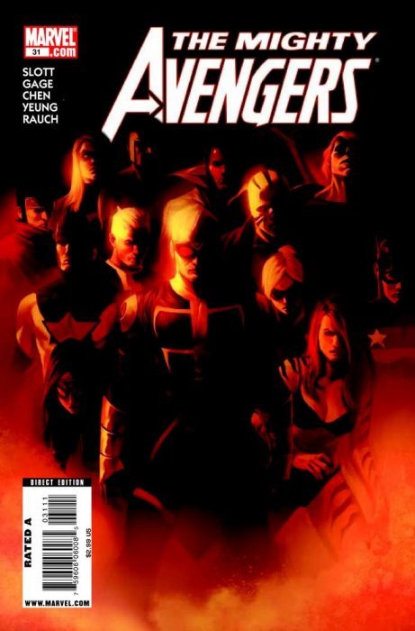 Comic Books Marvel Comics - Mighty Avengers 031 (Cond. VG) 21944 - Cardboard Memories Inc.