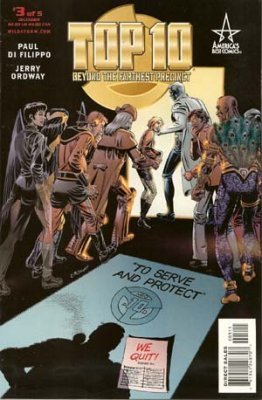 Comic Books Wildstorm Comics - Top 10 Beyond the Farthest Precinct 03 (Cond. FN) 0128 - Cardboard Memories Inc.