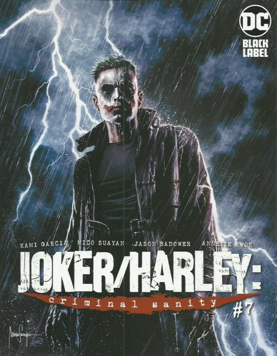 Comic Books DC Comics - Joker Harley Criminal Sanity 007 of 9 (Cond. VF-) Variant - MG0053 - Cardboard Memories Inc.