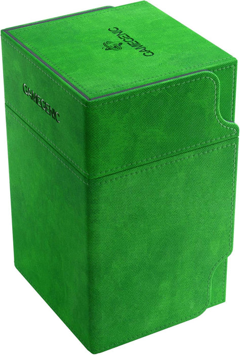 Supplies Gamegenic - Watchtower Card Deck Box - Convertible Green - 100+ - Cardboard Memories Inc.