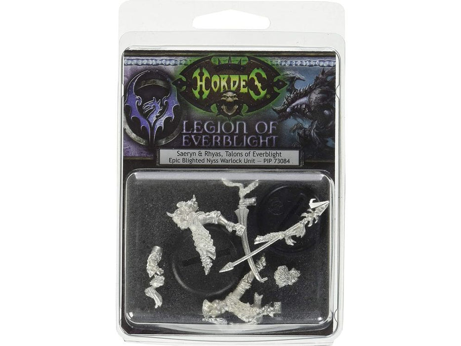 Collectible Miniature Games Privateer Press - Hordes - Legion of Everblight - Saeryn - Rhyas - Talons of Everblight - PIP 73084 - Cardboard Memories Inc.