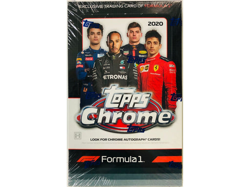 Sports Cards Topps - 2020 - Chrome - Formula 1 Racing - 12 Box Hobby Case - Cardboard Memories Inc.