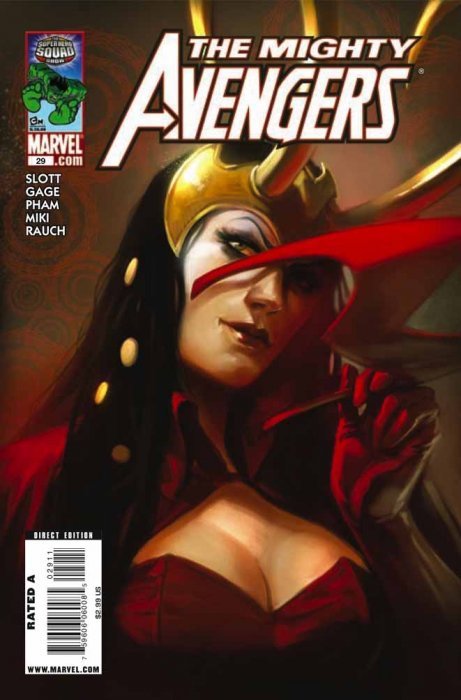 Comic Books Marvel Comics - Mighty Avengers 029 (Cond. FN) 21946 - Cardboard Memories Inc.