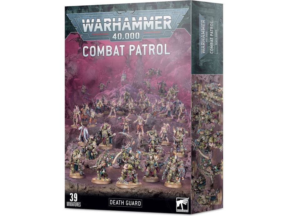 Collectible Miniature Games Games Workshop - Warhammer 40K - Death Guard - Combat Patrol - 43-75 - Cardboard Memories Inc.