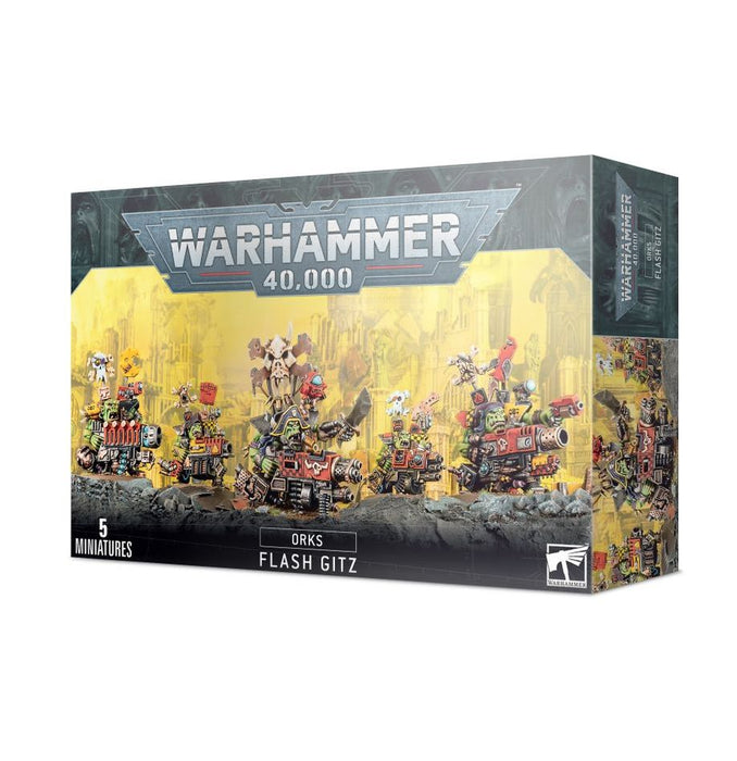 Collectible Miniature Games Games Workshop - Warhammer 40K - Orks - Flash Gitz - 50-24 - Cardboard Memories Inc.