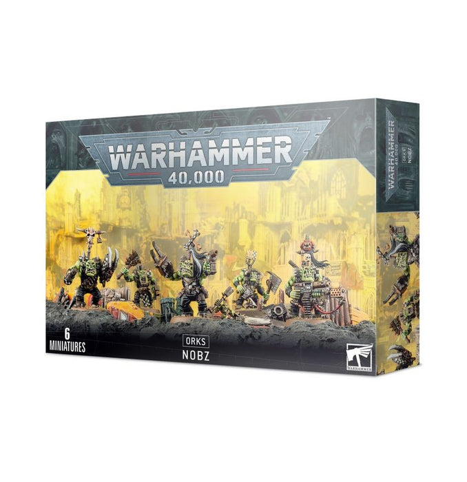 Collectible Miniature Games Games Workshop - Warhammer 40K - Orks - Nobz - 50-12 - Cardboard Memories Inc.