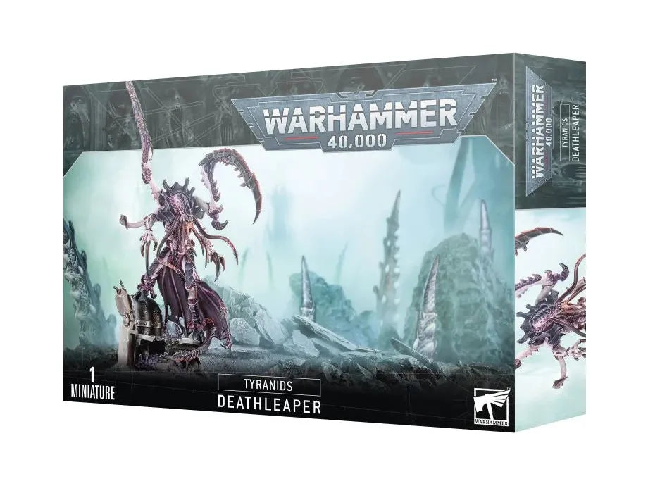 Collectible Miniature Games Games Workshop - Warhammer 40K - Tyranids - Deathleaper - 51-30 - Cardboard Memories Inc.