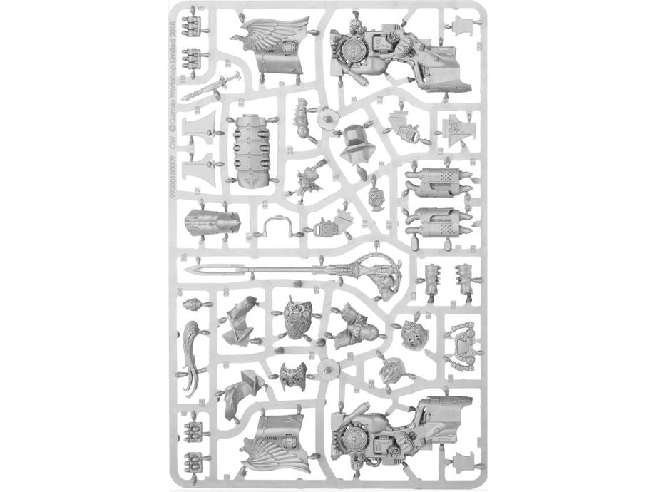 Collectible Miniature Games Games Workshop - Warhammer 40K - Adeptus Custodes - Vertus Praetors - 01-12 - Cardboard Memories Inc.