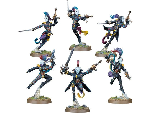 Collectible Miniature Games Games Workshop - Warhammer 40K - Aeldari - Harlequin Troupe - 58-10 - Cardboard Memories Inc.