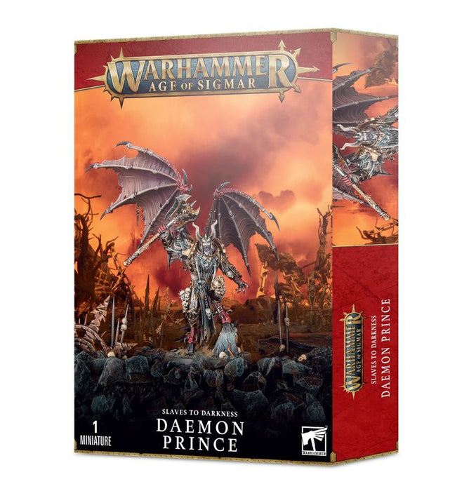 Collectible Miniature Games Games Workshop - Warhammer Age of Sigmar - Slaves To Darkness - Daemon Prince - 83-64 - Cardboard Memories Inc.