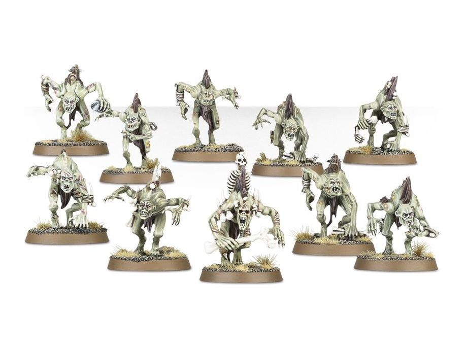 Collectible Miniature Games Games Workshop - Warhammer Age of Sigmar - Start Collecting - Flesh-Eater Court - 70-95 - Cardboard Memories Inc.