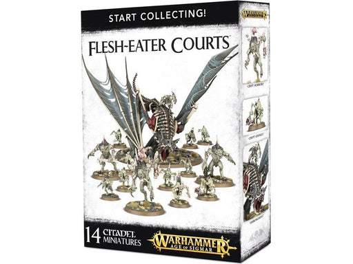 Collectible Miniature Games Games Workshop - Warhammer Age of Sigmar - Start Collecting - Flesh-Eater Court - 70-95 - Cardboard Memories Inc.