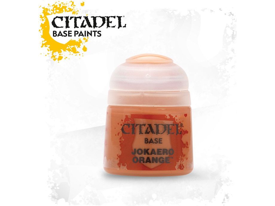 Paints and Paint Accessories Citadel Base - Jokaero Orange 12ml - 21-02 (New Barcode) - Cardboard Memories Inc.