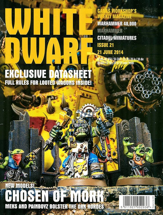 Magazine Games Workshop - White Dwarf Weekly - Issue 21 - June 21 2014 - WD0039 - Cardboard Memories Inc.