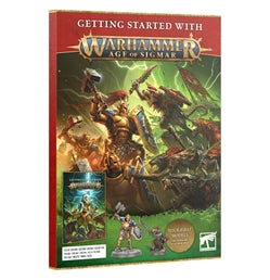 Collectible Miniature Games Games Workshop - Warhammer Age of Sigmar - Get Started With - 4th Edition - 80-16 - Cardboard Memories Inc.