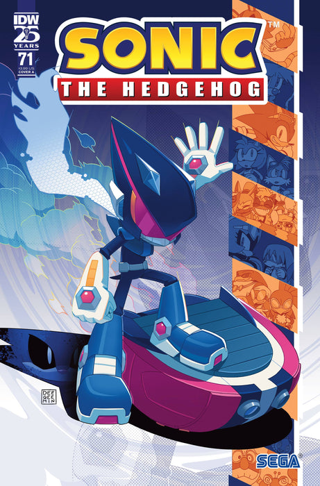 Comic Books IDW Comics - Sonic the Hedgehog 071 - CVR A Kim Variant Edition (Cond. VF-) - 22453 - Cardboard Memories Inc.