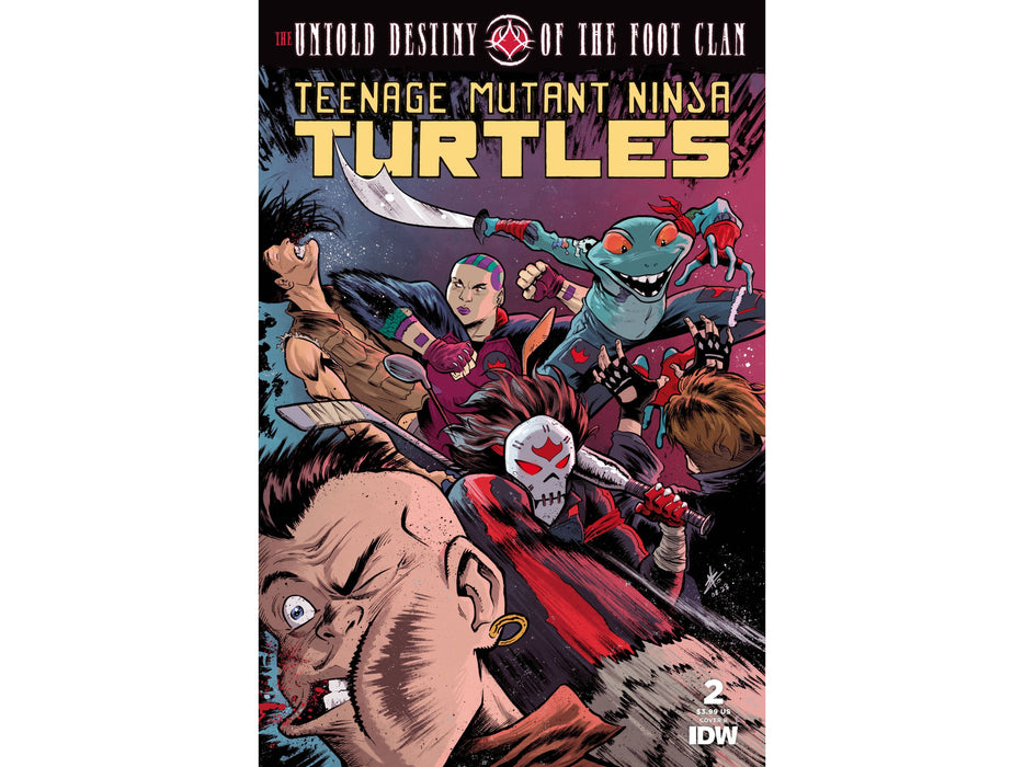 Comic Books IDW - TMNT Untold Destiny of the Foot Clan 002 CVR B Variant Edition (Cond. VF-) 21438 - Cardboard Memories Inc.