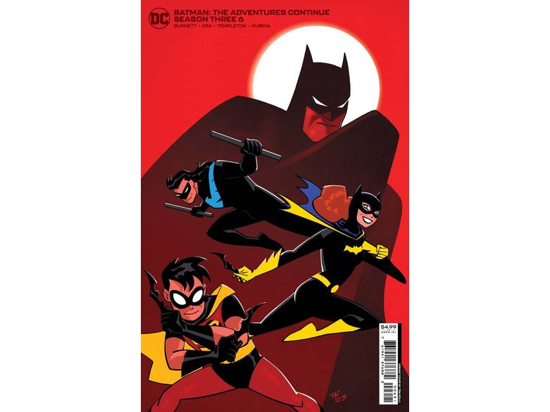 Comic Books DC Comics - Batman the Adventures Continue Season III (2023) 006 (Cond. VF-) - Reilly Card Stock Variant Edition - 17996 - Cardboard Memories Inc.