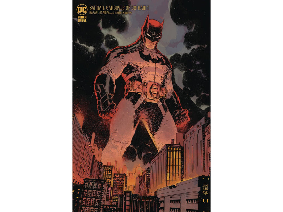 Comic Books DC Comics - Batman Gargoyle of Gotham 001 of 4 (Cond. VF-) - Jim Lee Variant Edition - 18812 - Cardboard Memories Inc.