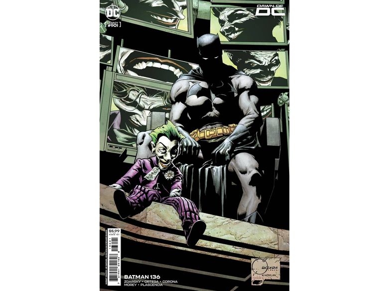 Comic Books DC Comics - Batman (2023) 136 (Cond. VF-) - Joe Quesada Card Stock Variant Edition - 17704 - Cardboard Memories Inc.