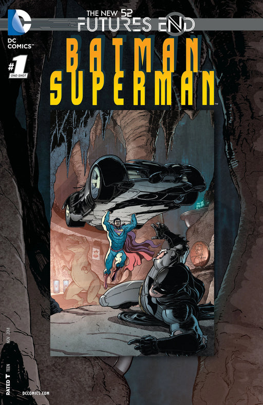 Comic Books DC Comics - Batman Superman Futures End 001 - Non-Lenticular Cover Variant Edition (Cond. VF-) - 22001 - Cardboard Memories Inc.