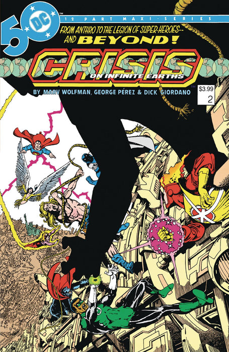 Comic Books DC Comics - Crisis On Infinite Earths 002 - Facsimile Edition (Cond. VF-) 22187 - Cardboard Memories Inc.
