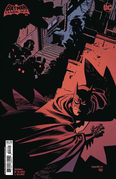 Comic Books DC Comics - Batman Dark Age 004 (of 6) Chris Samnee Card Stock Variant Edition (Cond. VF-) - 22408 - Cardboard Memories Inc.