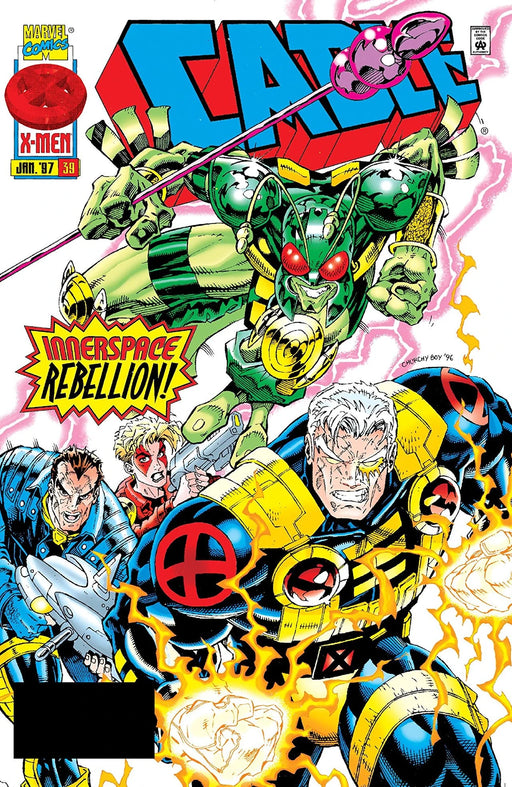 Comic Books Marvel Comics - Cable (1993 1st Series) 040 (Cond. FN-) 21862 | Cardboard Memories Inc. 75960601362303911