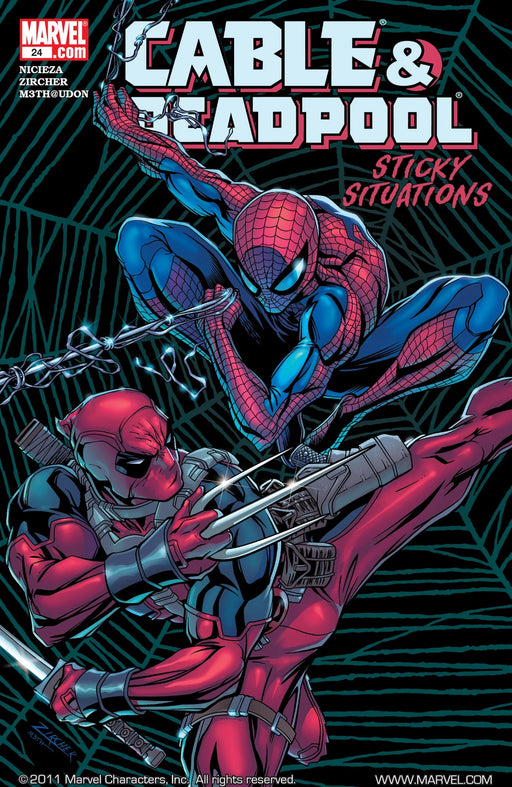 Comic Books Marvel Comics - Cable & Deadpool (2004) 024 (Cond. VG+) 21939 - Cardboard Memories Inc.