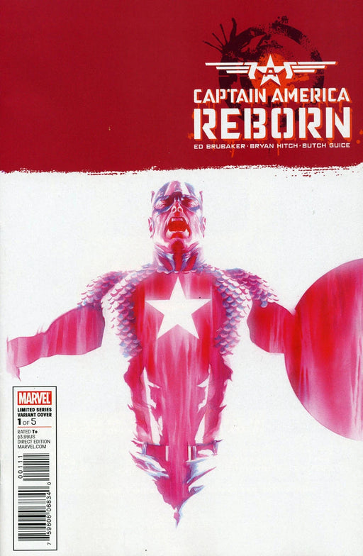 Comic Books Marvel Comics - Captain America Reborn (2009) 001 CVR B Alex Ross Variant Edition (Cond. VG+) 21876 - Cardboard Memories Inc.