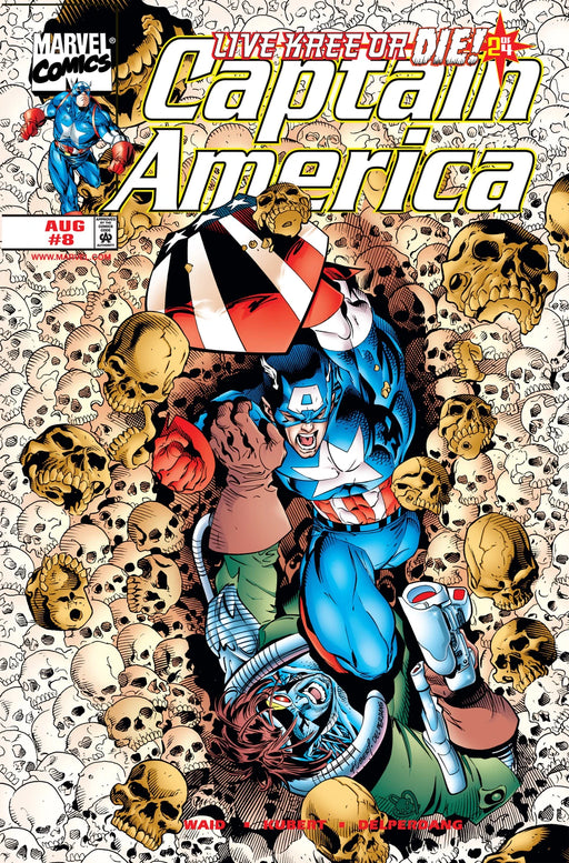 Comic Books Marvel Comics - Captain America (1998 3rd Series) 008 (Cond. G) 21941 - Cardboard Memories Inc.