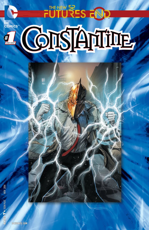 Comic Books DC Comics - Constantine Future's End (2014) 001 - Lenticular Cover (Cond. VF-) - 4342 - Cardboard Memories Inc.