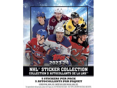 Topps - 2023-24 - Hockey - NHL - Sticker Box