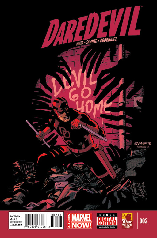 Comic Books Marvel Comics - Daredevil (2014 4th Series) 002 (Cond. FN-) - 1562 - Cardboard Memories Inc.