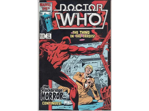 Comic Books Marvel Comics - Doctor Who (1984) 021 (Cond. VF-) - 18465 - Cardboard Memories Inc.