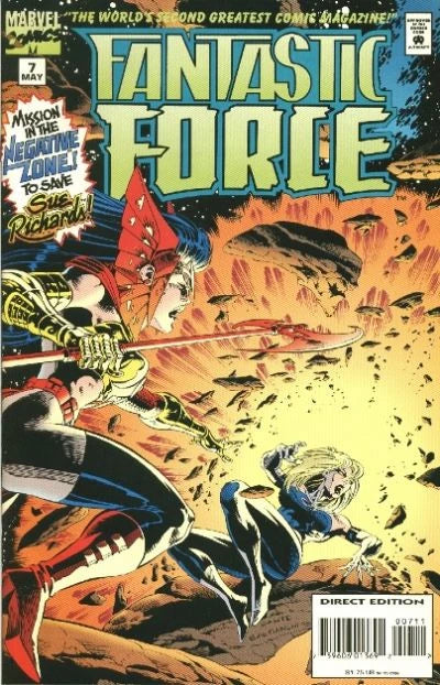 Comic Books Marvel Comics - Fantastic Force (1994) 007 (Cond. FN-) 21710 | Cardboard Memories Inc. 75960601369200711