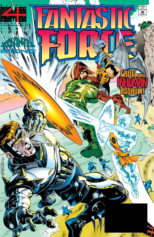 Comic Books Marvel Comics - Fantastic Force (1994) 008 (Cond. VG-) 21711 - Cardboard Memories Inc.