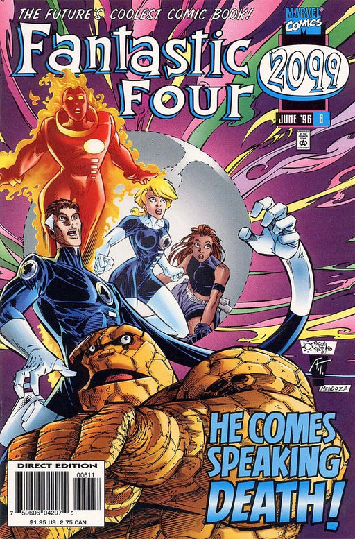 Comic Books Marvel Comics - Fantastic Four 2099 (1996) 006 (Cond. VF-) 21655 - Cardboard Memories Inc.
