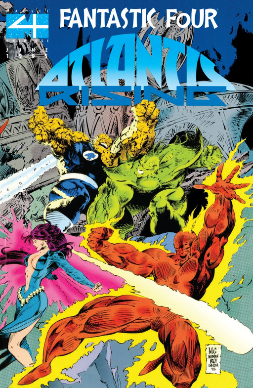 Comic Books Marvel Comics - Fantastic Four Atlantis Rising (1995) 001 (Cond. FN+) 21693 - Cardboard Memories Inc.