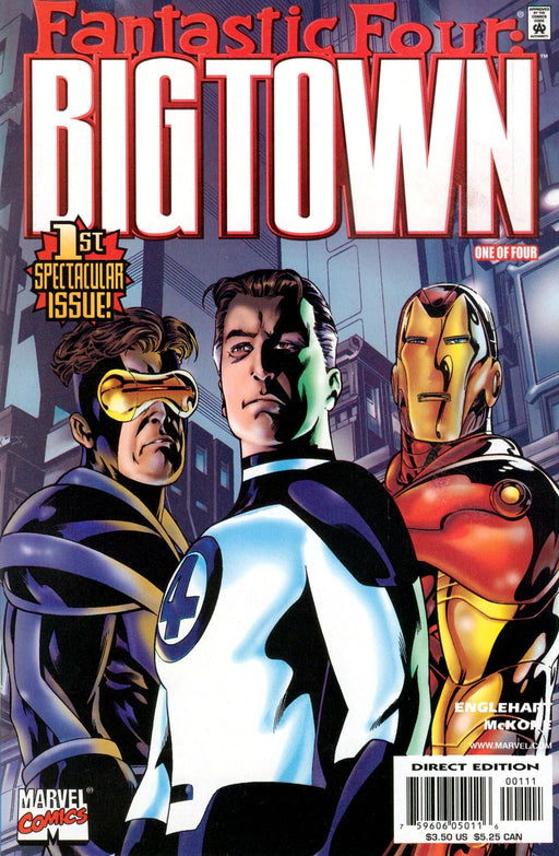 Comic Books Marvel Comics - Fantastic Four Big Town (2001) 001 (Cond. VG-) 21691 - Cardboard Memories Inc.
