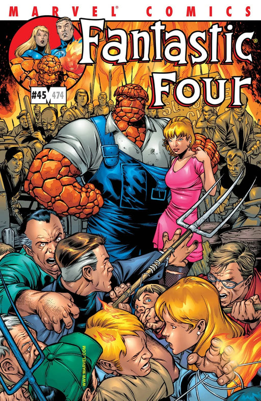 Comic Books Marvel Comics - Fantastic Four (1998 3rd Series) 045 (Cond. FN+) 21595 - Cardboard Memories Inc.