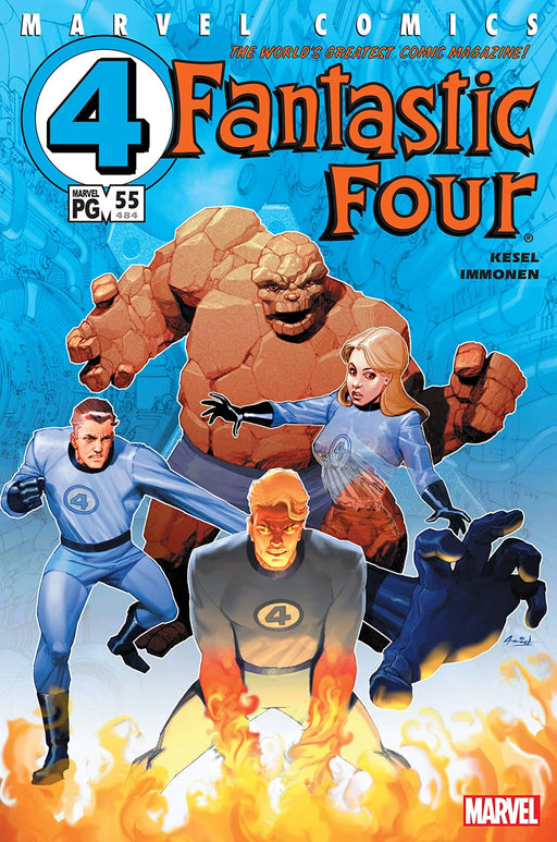 Comic Books Marvel Comics - Fantastic Four (1998 3rd Series) 055 (Cond. FN+) 21571 - Cardboard Memories Inc.