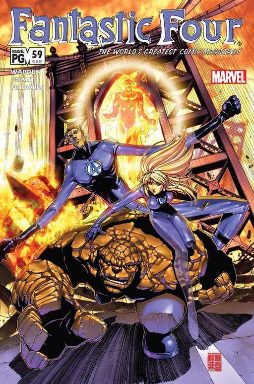 Comic Books Marvel Comics - Fantastic Four (1998 3rd Series) 059 (Cond. FN+) 21575 - Cardboard Memories Inc.