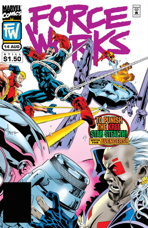 Comic Books Marvel Comics - Force Works (1994) 012 (Cond. FN) 21718 | Cardboard Memories Inc. 75960601526901411