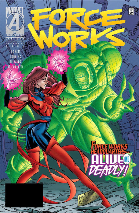 Comic Books Marvel Comics - Force Works (1994) 020 (Cond. FN+) 21706 - Cardboard Memories Inc.